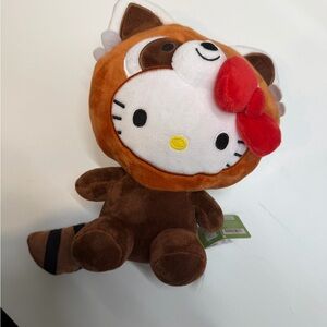 Red Panda Hello Kitty Jungle Plush